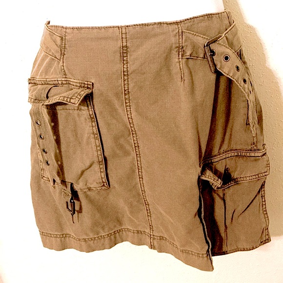 Free people Erika utility cotton cargo skirt RN 66170 - Picture 8 of 11